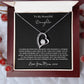 Forever Love Necklace (Daughter)