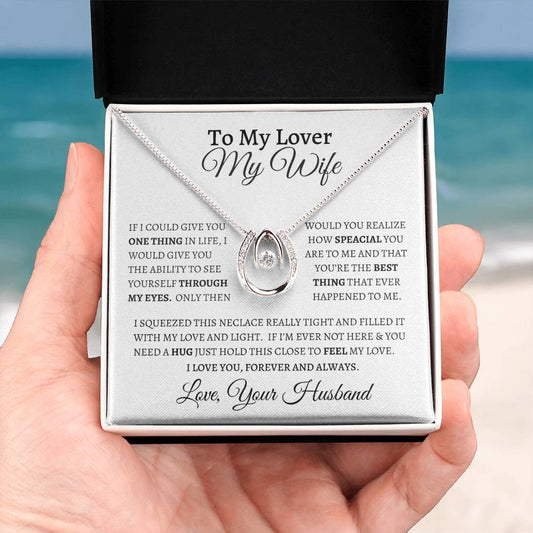 My Lover My Wife | Lucky Horseshoe Necklace