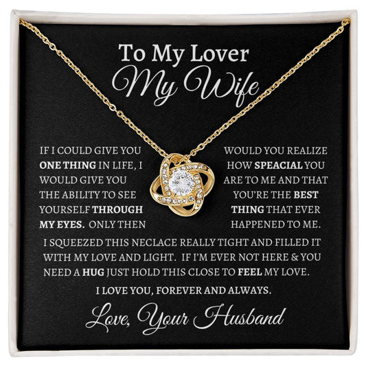 Wife | Love Knot Necklace